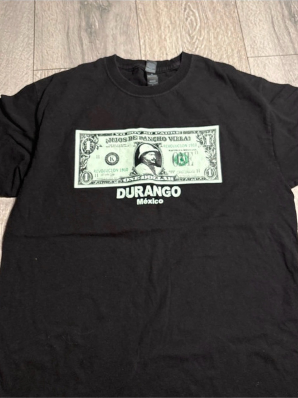 Durango México Black Graphic T-Shirt